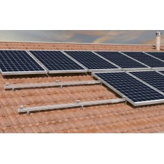 CPN AL Giunto di collegamento in alluminio per due profili Solar 2