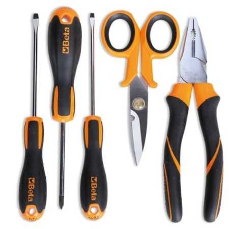 Marsupio Porta Attrezzi Con Assortimento Di 5 Utensili - Beta 2005MPU/E