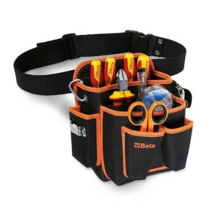 Porta Attrezzi Con Assortimento Di 8 Utensili Per Elettrotecnica - Beta 2005PA/ET