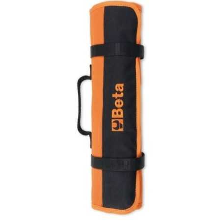 Serie di 12 chiavi a forchetta 55 doppie in busta avvolgibile di poliestere resistente 55/B12N