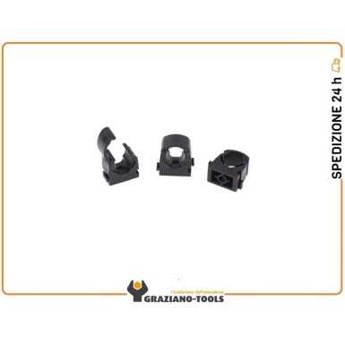 10 Clip per tubo in POM Nero JG Speedfit DIAMETRO TUBO 28MM