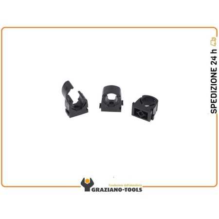 10 Clip per tubo in POM Nero JG Speedfit DIAMETRO TUBO 28MM