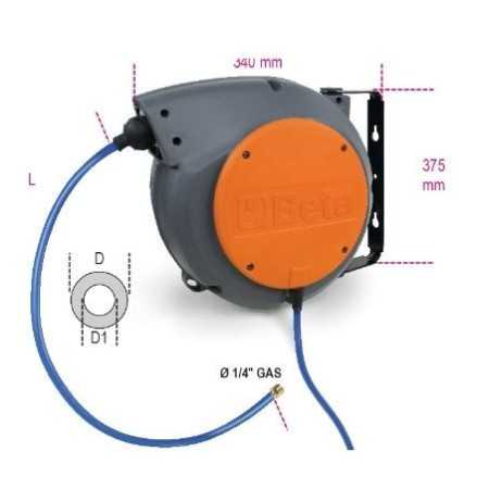 Avvolgitubo Automatico Corpo In Materiale Plastico Antiurto, Per Aria O Acqua - Beta 1900S
