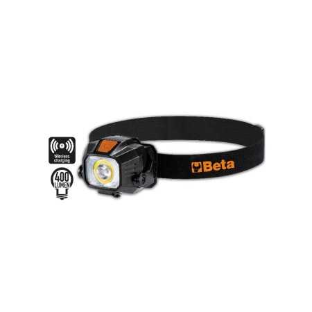 Lampada Da Testa A LED Con Ricarica Wireless - Beta 1836AW
