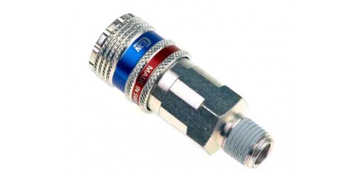 INNESTO FEMMINA CEJN 320 ESAFE FIL. MASCHIO 1/2"   