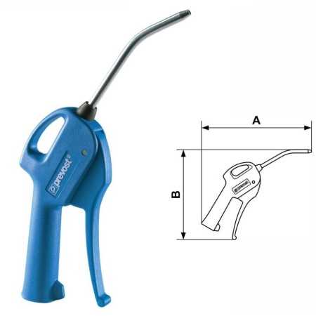 Pistola soffiaggio Prevost 27102 MTL