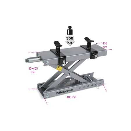 Cavalletto Centrale A Vite Sotto Culla Per Custom, Enduro, Cross, Scooter - Beta 3050/CC