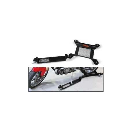 Base Mobile Per Cavalletto Centrale O Per Ruota Posteriore Moto Con Estensione Per Cavalletto Laterale - Beta 3054