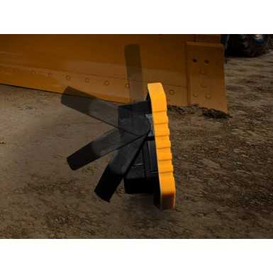 Lampada da cantiere CAT CT3545 ricaricabile in ABS, 250-500 lumen