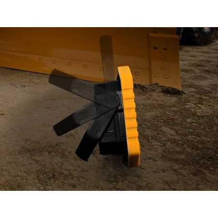 Lampada da cantiere CAT CT3545 ricaricabile in ABS, 250-500 lumen