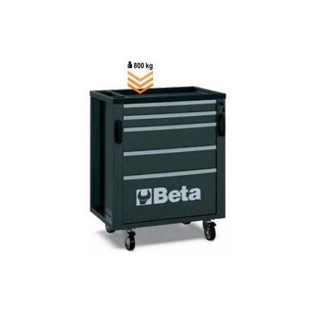Cassettiera mobile Beta con 5 cassetti per arredo officina RSC50 C5