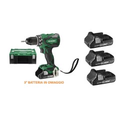 Trapano avvitatore con percussione - Brushless - 18 V - 3 Ah