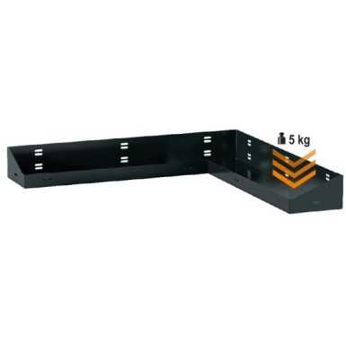 Mensola angolare prof.140mm per arredo officina RSC50/MPA140
