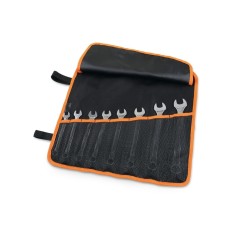 Serie Di 8 Chiavi Combinate A Testa Ribassata In Busta Avvolgibile Di Poliestere Resistente - Beta 42SLIM/B8NI-E
