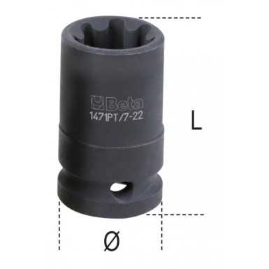 Kit Bussole A Macchina Per Dadi Pinze Freno - Beta 1471PT/C5