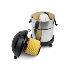 Bidone Aspiratutto In Acciaio INOX - Beta 1870I 2