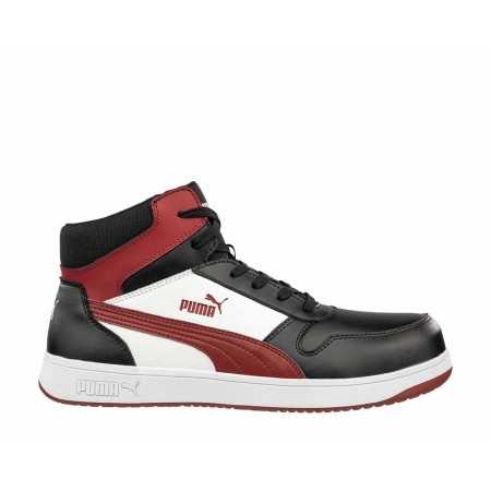 Scarpe da lavoro Puma Frontcourt Blk/Wht/Red Mid S3L ESD FO HRO SR