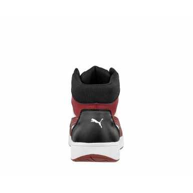 Scarpe da lavoro Puma Frontcourt Blk/Wht/Red Mid S3L ESD FO HRO SR