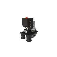 Tele pressostato 4 vie 1/4 12bar 6,3/10A x xompressori ABAC - BALMA - NUAIR