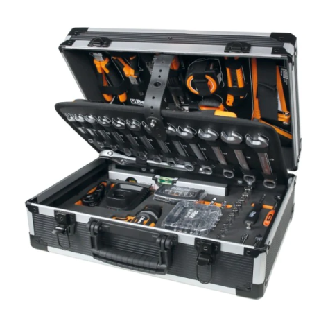 Valigia allestita Beta BW 2056E 12V/19P con avvitatore e 147 utensili