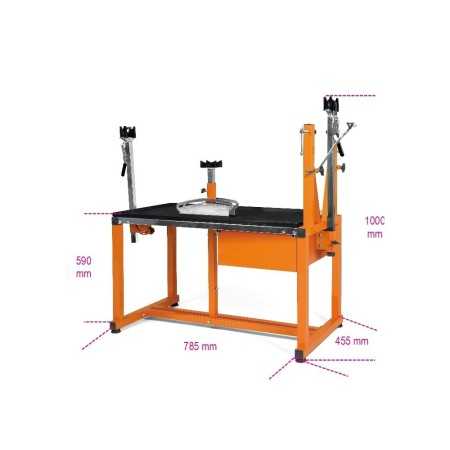 Banco TOP Da Officina Per Manutenzione Biciclette - Beta 3912TP