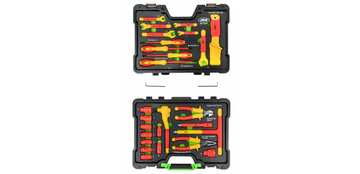 VALIGETTA DI UTENSILI ISOLATI VDE - 26 PEZZI