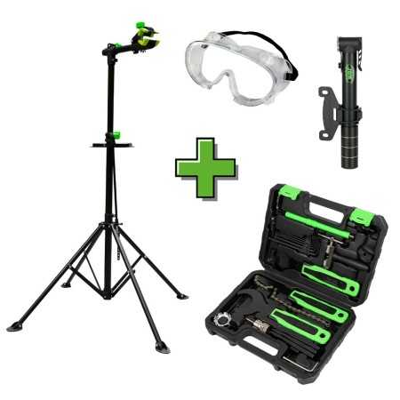 Cavalletto riparazione bici 53919 + 53785 + 54166 JBM