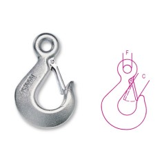 Ganci di sollevamento con sicura KG 250 8051S