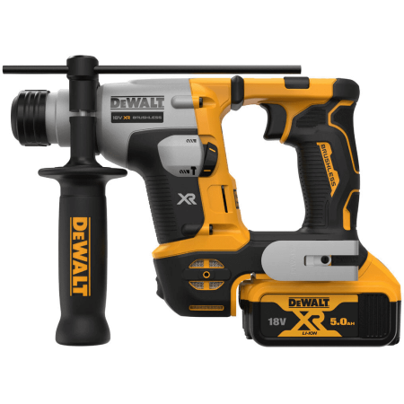 DEWALT DCH172P2-QW TRAPANO A PERCUSSIONE SDS PLUS 18V XR BRUSHLESS 16MM CON 2 BATTERIE 5AH