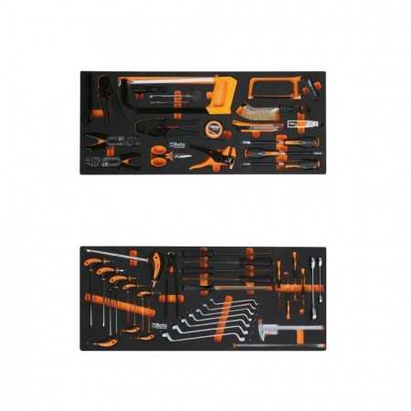 Cassettiera mobile Beta Worker BW 2400S XL9/E-XXL con 9 cassetti e 716 utensili inclusi
