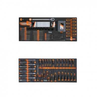 Cassettiera mobile Beta Worker BW 2400S XL9/E-XXL con 9 cassetti e 716 utensili inclusi