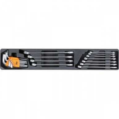 Cestello porta attrezzi in lamiera Beta Worker 2120L-E/T91 con 91 utensili per manutenzione generale