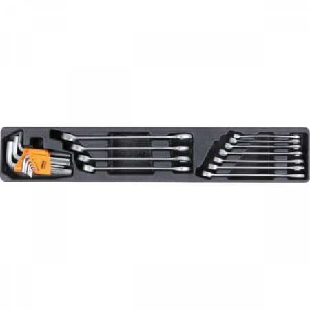 Cestello porta attrezzi in lamiera Beta Worker 2120L-E/T91 con 91 utensili per manutenzione generale