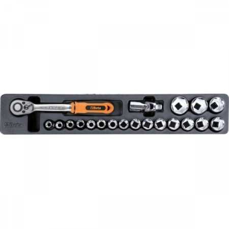 Cestello porta attrezzi in lamiera Beta Worker 2120L-E/T91 con 91 utensili per manutenzione generale