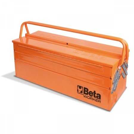 Cestello porta attrezzi in lamiera Beta Worker 2120L-E/T91 con 91 utensili per manutenzione generale