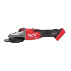 Smerigliatrice angolare 125mm a testa piatta con interruttore a slitta e freno FUEL M18 FSAGF125XB-0X 