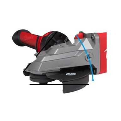 Smerigliatrice angolare 125mm a testa piatta con interruttore a slitta e freno FUEL M18 FSAGF125XB-0X 