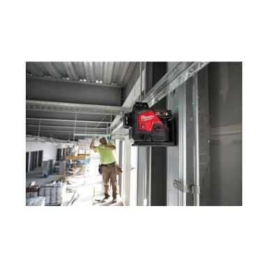 Milwaukee laser verde 360° 3 lineee M12 3PL-401C 