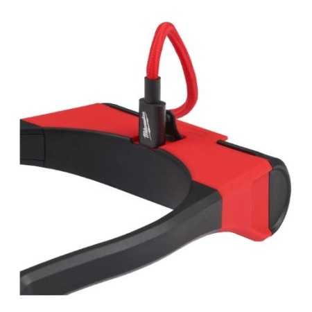 Torcia da collo regolabile ricaricabile USB 400 Lumen L4 NL400-301