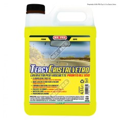 TERGY CRISTALVETRO LIQUIDO LAVAVETRI PER VASCHETTE TERGICRISTALLO PRONTO ALL'USO 4,5l MA-FRA