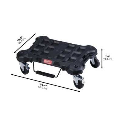 Trolley piatto porta utensili Milwaukee PACKOUT 610x480x190mm