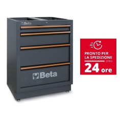 Modulo Fisso Con 4 Cassetti Per Arredo Officina C45PRO 2.0 M4 Beta 2
