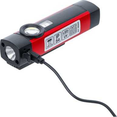 MINI LAMPADA RICARICABILE LED COB + UV