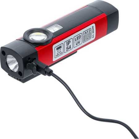 MINI LAMPADA RICARICABILE LED COB + UV