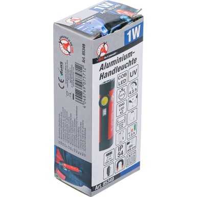 MINI LAMPADA RICARICABILE LED COB + UV