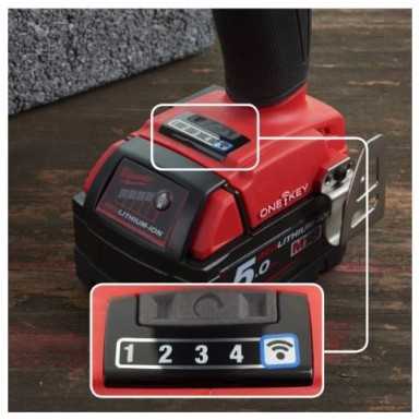 Avvitatore impulsi M18 ONEFHIWF12-502X Fuel 1/2" 4 velocità ONEKEY  .