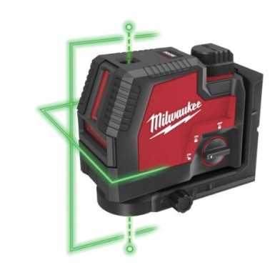 Laser Verde Milwaukee L4 CLLP-301C