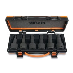 6 chiavi a bussola Macchina maschio esagonale in cassetta di lamiera con termoformato rigido