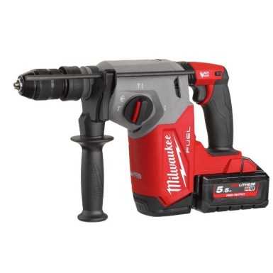 TASSELLATORE 18V SDS-PLUS FIXTEC 2.5J + 2 BATT. 5.5AH + VALIGETTA M18FHX-552X