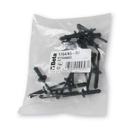 20 rivetti in plastica per rivettatrice 1764/K5-R1